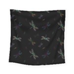 Background Pattern Dragonfly Square Tapestry (Small)