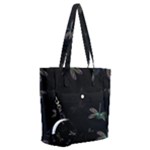 Background Pattern Dragonfly Everyday Shoulder Bag with Pouch Bag