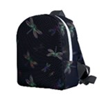 Background Pattern Dragonfly Kids  Age 2-4 Lightweight Preschool Backpack