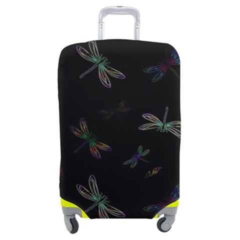 Background Pattern Dragonfly Luggage Cover (Medium) from ArtsNow.com