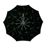 Background Pattern Dragonfly Automatic Folding Umbrella with Case (Large)