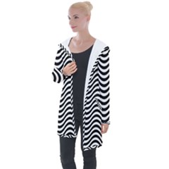 Longline Hooded Cardigan 