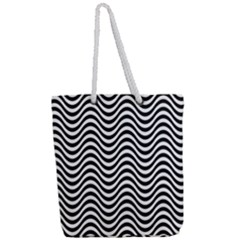 Full Print Rope Handle Tote (Large) 