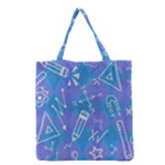 Background Abstract Texture Pattern Grocery Tote Bag