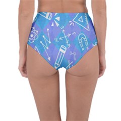 Reversible High-Waist Bikini Bottoms 