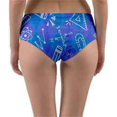 Reversible Mid-Waist Bikini Bottoms 