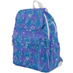 Background Abstract Texture Pattern Top Flap Backpack