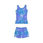 Background Abstract Texture Pattern Kids  Boyleg Swimsuit