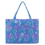 Background Abstract Texture Pattern Zipper Medium Tote Bag