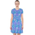 Background Abstract Texture Pattern Adorable in Chiffon Dress