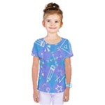 Background Abstract Texture Pattern Kids  One Piece T-Shirt