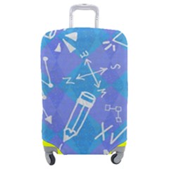 Background Abstract Texture Pattern Luggage Cover (Medium) from ArtsNow.com