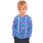 Background Abstract Texture Pattern Kids  Overhead Hoodie