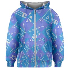 Kids  Zipper Hoodie Without Drawstring 