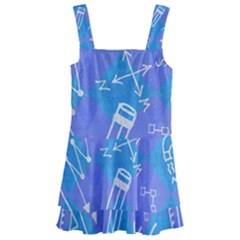 Kids  Layered Skirt Swimsuit 