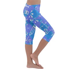 Kids  Lightweight Velour Capri Leggings  