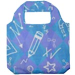 Background Abstract Texture Pattern Foldable Grocery Recycle Bag