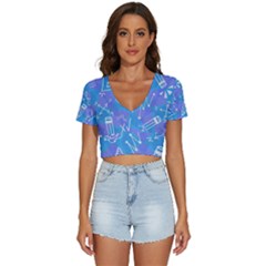 V-Neck Crop Top 