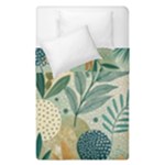 Leaves Pattern Flora Nature Duvet Cover Double Side (Single Size)