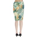 Midi Wrap Pencil Skirt 