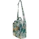 Leaves Pattern Flora Nature Crossbody Day Bag