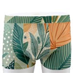 Leaves Pattern Flora Nature Men s Boxer Briefs