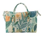 Leaves Pattern Flora Nature Carry-on Travel Shoulder Bag