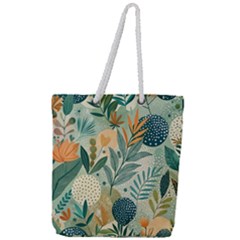 Full Print Rope Handle Tote (Large) 