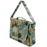 Leaves Pattern Flora Nature Box Up Messenger Bag