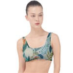 Leaves Pattern Flora Nature The Little Details Bikini Top