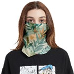 Leaves Pattern Flora Nature Face Covering Bandana (Two Sides)