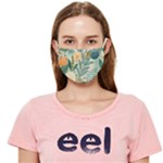 Leaves Pattern Flora Nature Cloth Face Mask (Adult)