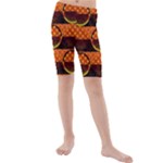 Art Pattern Design Wallpaper Kids  Mid Length Swim Shorts