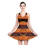 Art Pattern Design Wallpaper Reversible Skater Dress