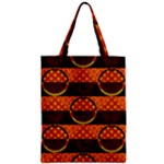 Art Pattern Design Wallpaper Zipper Classic Tote Bag