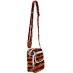 Art Pattern Design Wallpaper Shoulder Strap Belt Bag