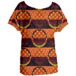 Art Pattern Design Wallpaper Women s Oversized T-Shirt