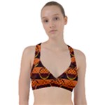 Art Pattern Design Wallpaper Sweetheart Sports Bra