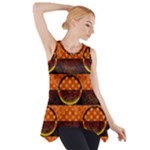 Art Pattern Design Wallpaper Side Drop Tank Tunic