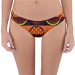 Art Pattern Design Wallpaper Reversible Hipster Bikini Bottoms