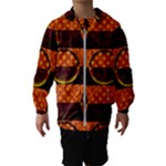 Art Pattern Design Wallpaper Kids  Hooded Windbreaker