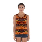 Art Pattern Design Wallpaper Sport Tank Top 