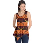 Art Pattern Design Wallpaper Sleeveless Tunic