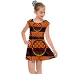 Art Pattern Design Wallpaper Kids  Cap Sleeve Dress