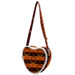 Art Pattern Design Wallpaper Heart Shoulder Bag