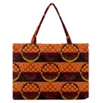 Art Pattern Design Wallpaper Zipper Medium Tote Bag