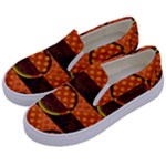 Art Pattern Design Wallpaper Kids  Canvas Slip Ons