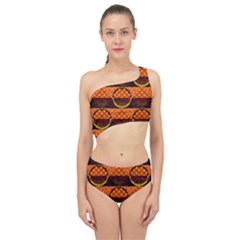 Spliced Up Two Piece Swimsuit 