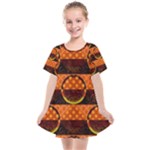 Art Pattern Design Wallpaper Kids  Smock Dress