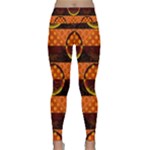 Art Pattern Design Wallpaper Lightweight Velour Classic Yoga Leggings